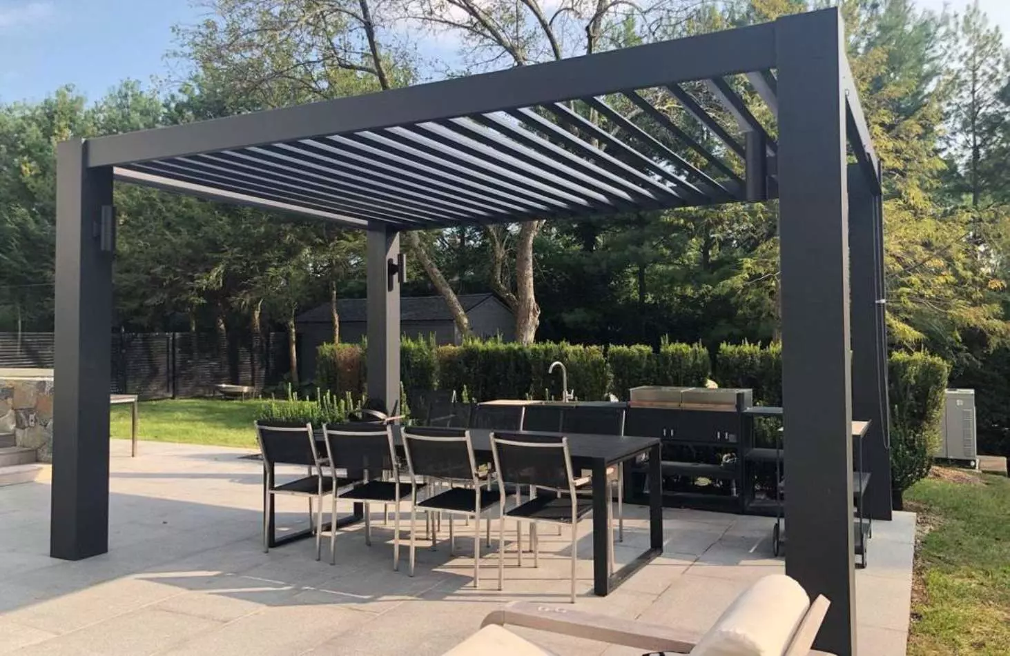 pergola jardin Pérgolas jardines y terrazas Jaén